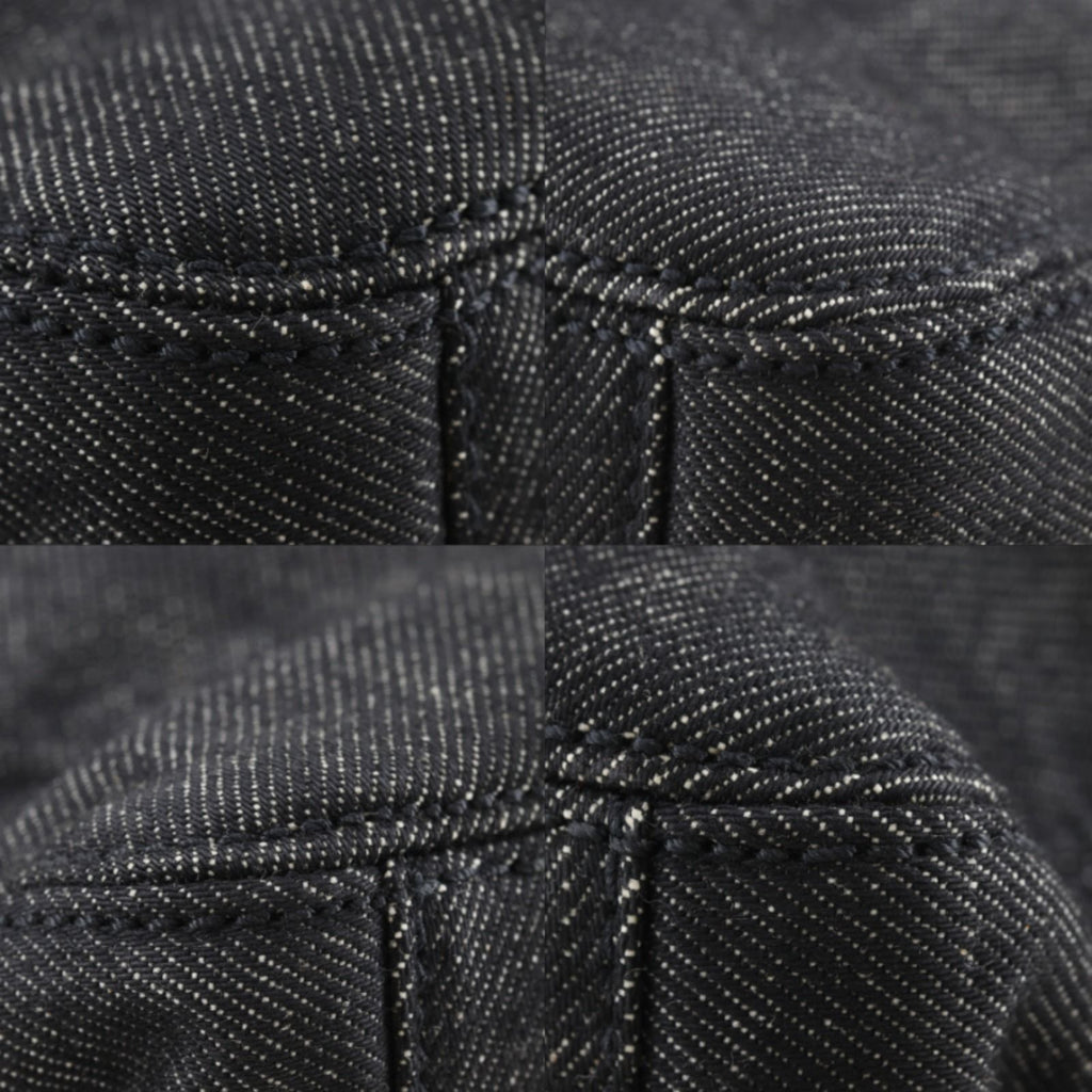 Chanel CC Logo Denim Handbag — view 4
