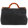 Chanel CC Logo Denim Handbag