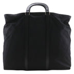 Prada Tote Nylon Black Boston