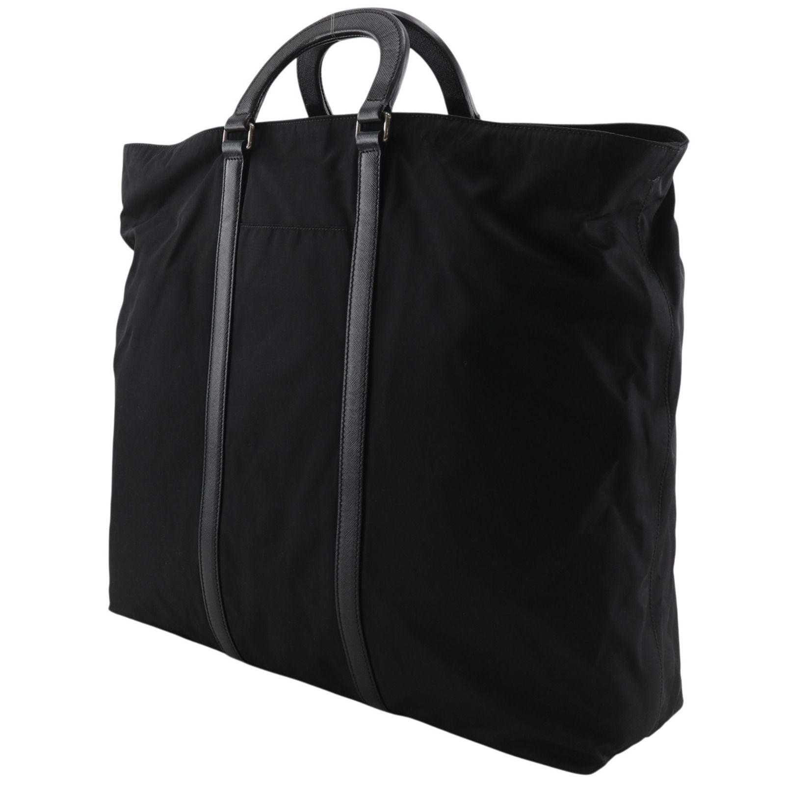 Prada Tote Nylon Black Boston — view 2