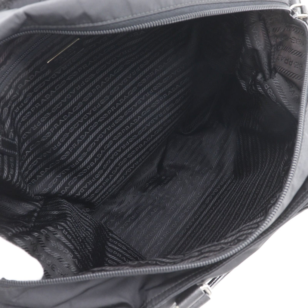 Prada Tote Nylon Black Boston — view 6