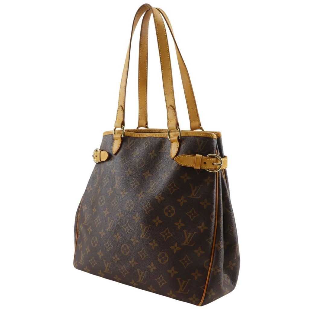 Louis Vuitton Batignolles Vertical Monogram Canvas Brown Tote — view 2