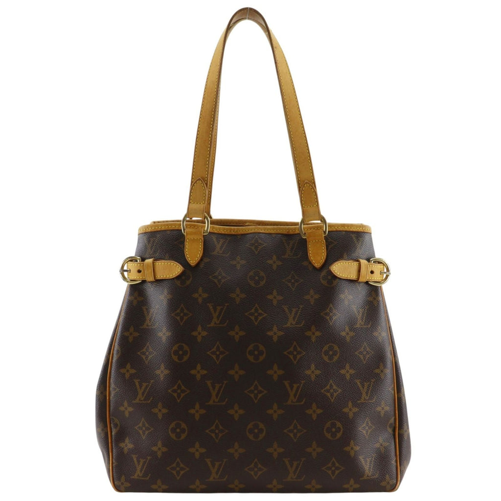 Louis Vuitton Batignolles Vertical Monogram Canvas Brown Tote