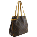Louis Vuitton Batignolles Vertical Monogram Canvas Brown Tote — view 3