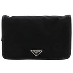 Prada Travel Pouch Nylon Nero Black