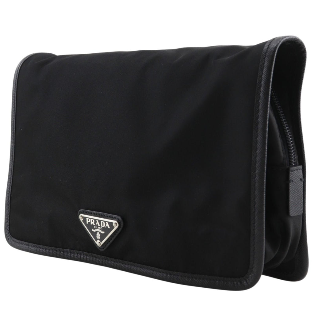 Prada Travel Pouch Nylon Nero Black — view 2