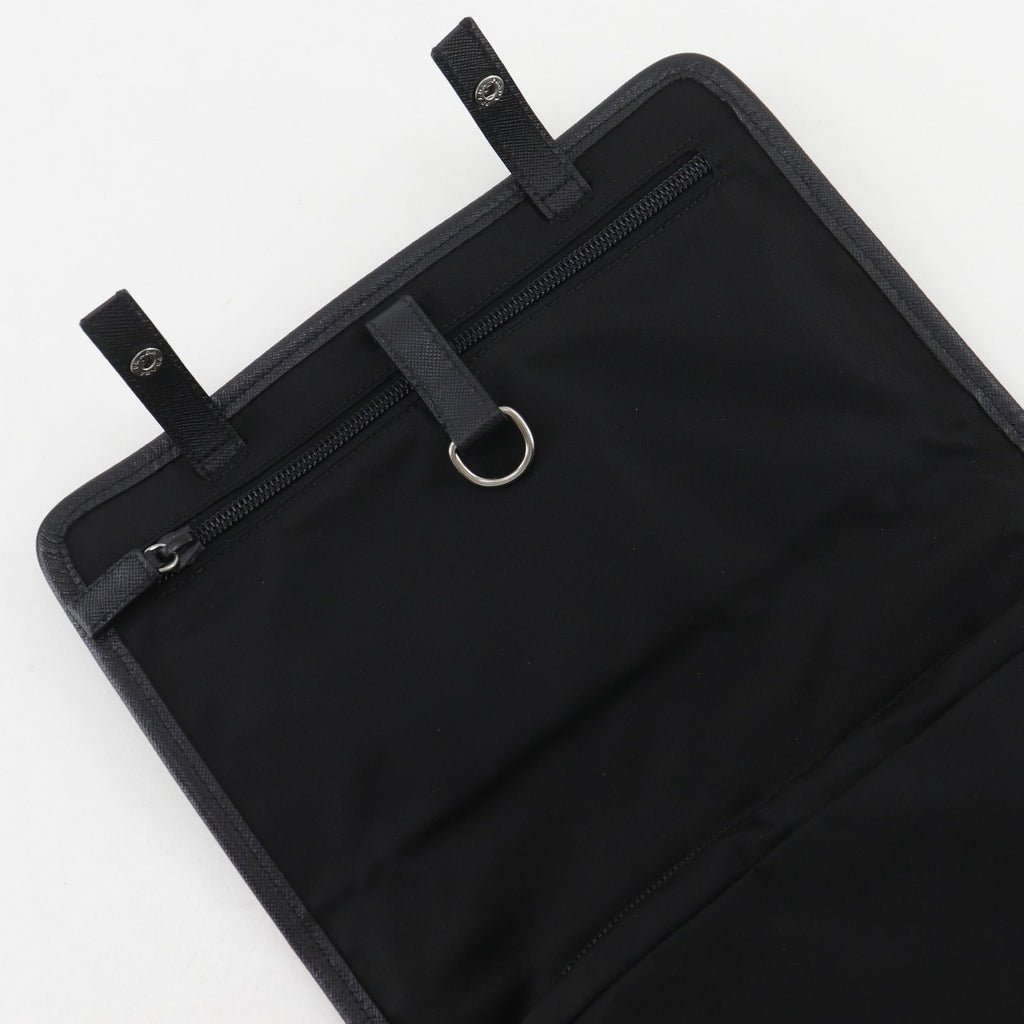 Prada Travel Pouch Nylon Nero Black — view 5