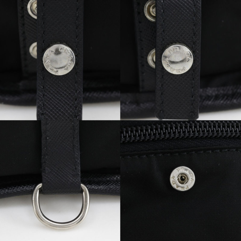 Prada Travel Pouch Nylon Nero Black — view 9