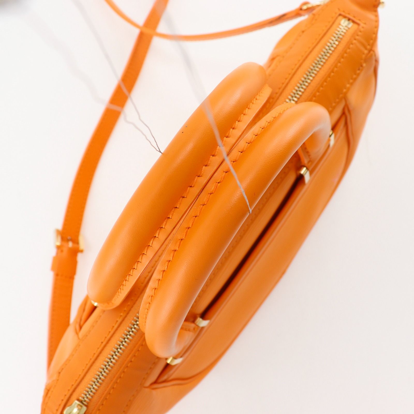 Louis Vuitton Danura PM 2-Way Shoulder Epi Leather Mandarin Orange Handbag — view 5