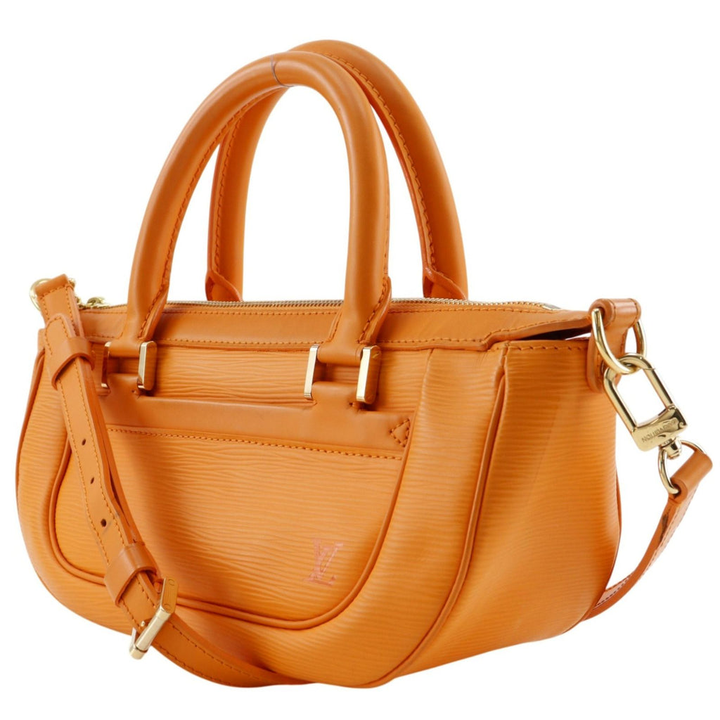 Louis Vuitton Danura PM 2-Way Shoulder Epi Leather Mandarin Orange Handbag — view 2