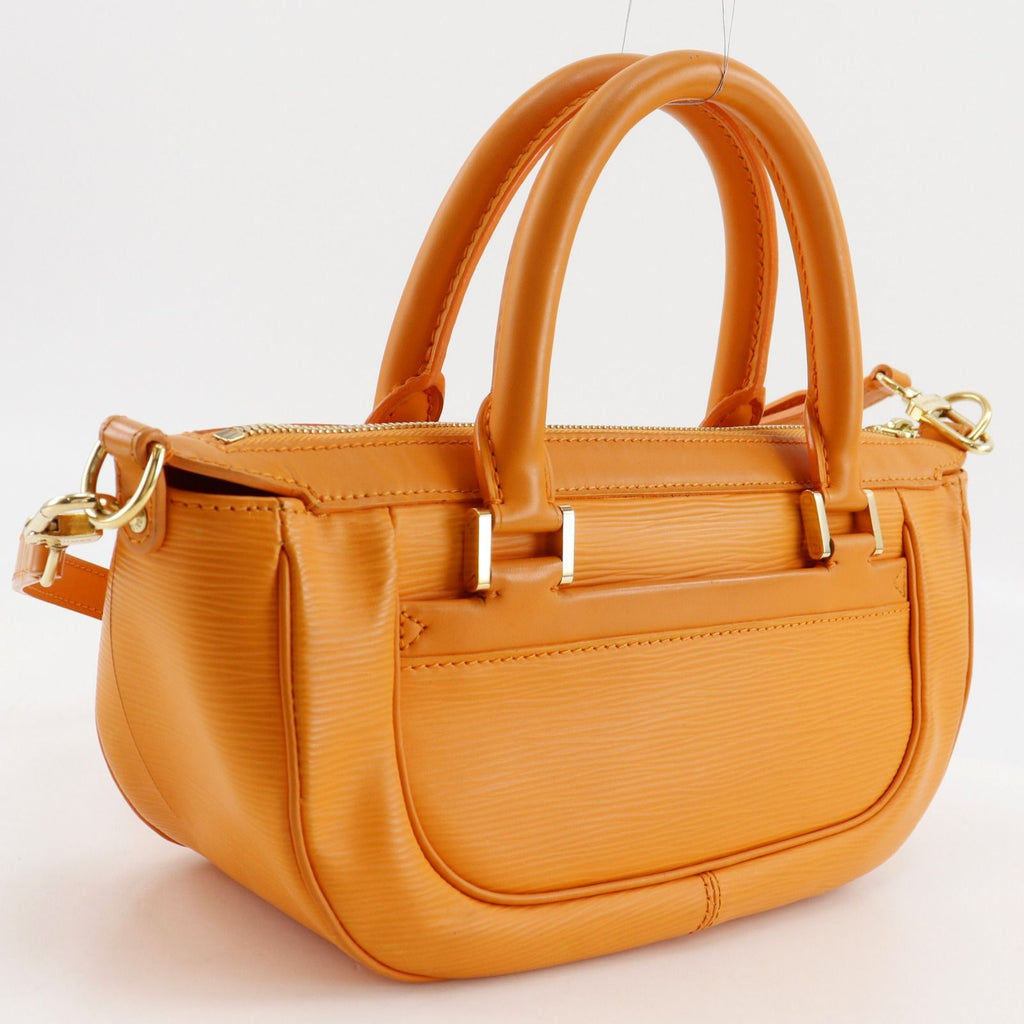Louis Vuitton Danura PM 2-Way Shoulder Epi Leather Mandarin Orange Handbag — view 3
