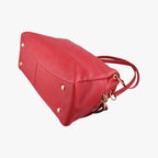 Louis Vuitton PM Red Monogram Empreinte Handbag — view 6