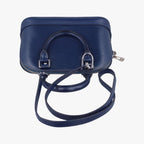 Louis Vuitton Alma BB Navy Epi Handbag — view 8