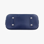 Louis Vuitton Alma BB Navy Epi Handbag — view 3