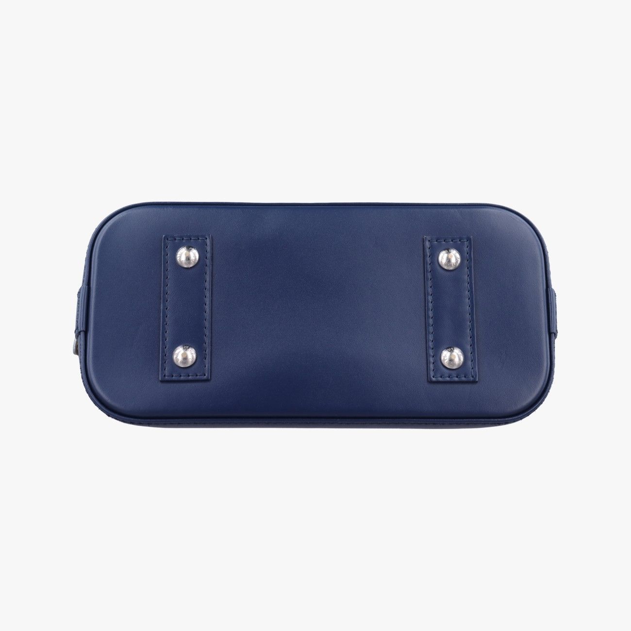 Louis Vuitton Alma BB Navy Epi Handbag — view 3