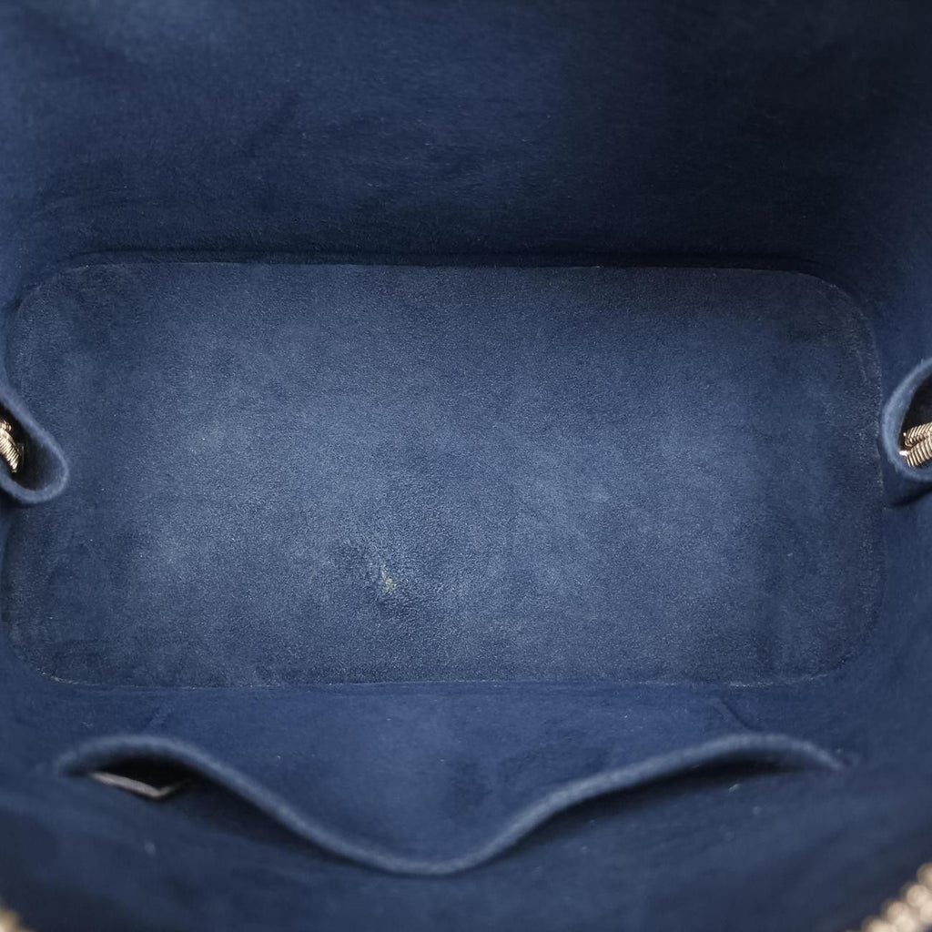 Louis Vuitton Alma BB Navy Epi Handbag — view 9