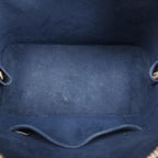 Louis Vuitton Alma BB Navy Epi Handbag — view 9