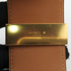 Hermes Collier de Chien Black Gold Leather S?r SI Bracelet — view 7