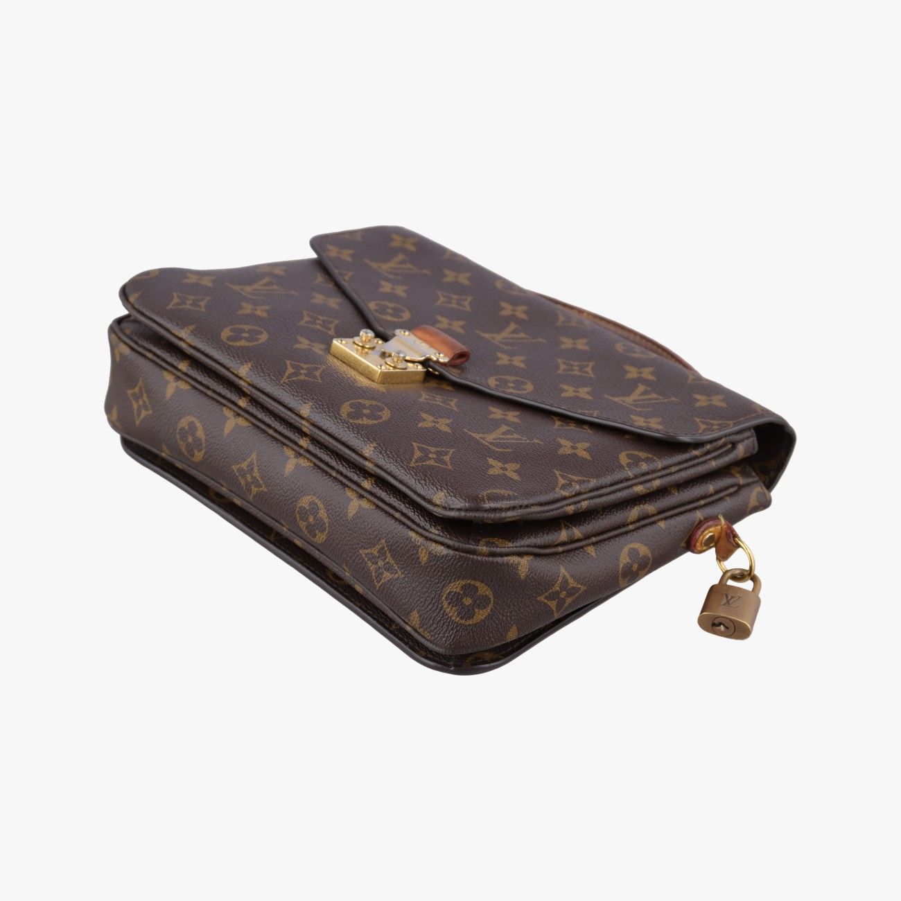 Louis Vuitton Pochette Metis MM Monogram Brown Canvas Handbag — view 4