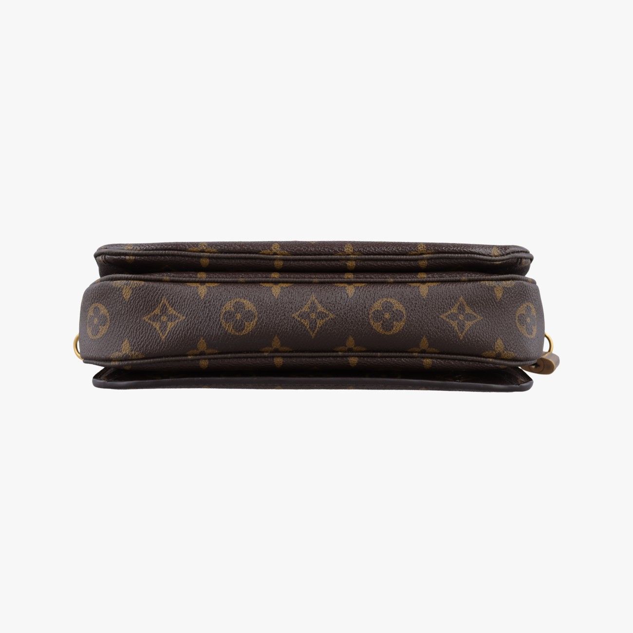 Louis Vuitton Pochette Metis MM Monogram Brown Canvas Handbag — view 3