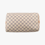 Louis Vuitton Speedy 30 Azur Damier Canvas Handbag — view 3