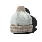 Chanel Vintage Sports CC Logo Lining Fleece Knit Cap Beanie Cap M Off White — view 6