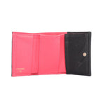 Chanel Mesh CC Logo Trifold Wallet Caviar Leather — view 5