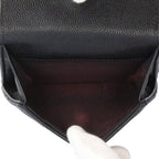 Chanel Mesh CC Logo Trifold Wallet Caviar Leather — view 7