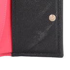 Chanel Mesh CC Logo Trifold Wallet Caviar Leather — view 9