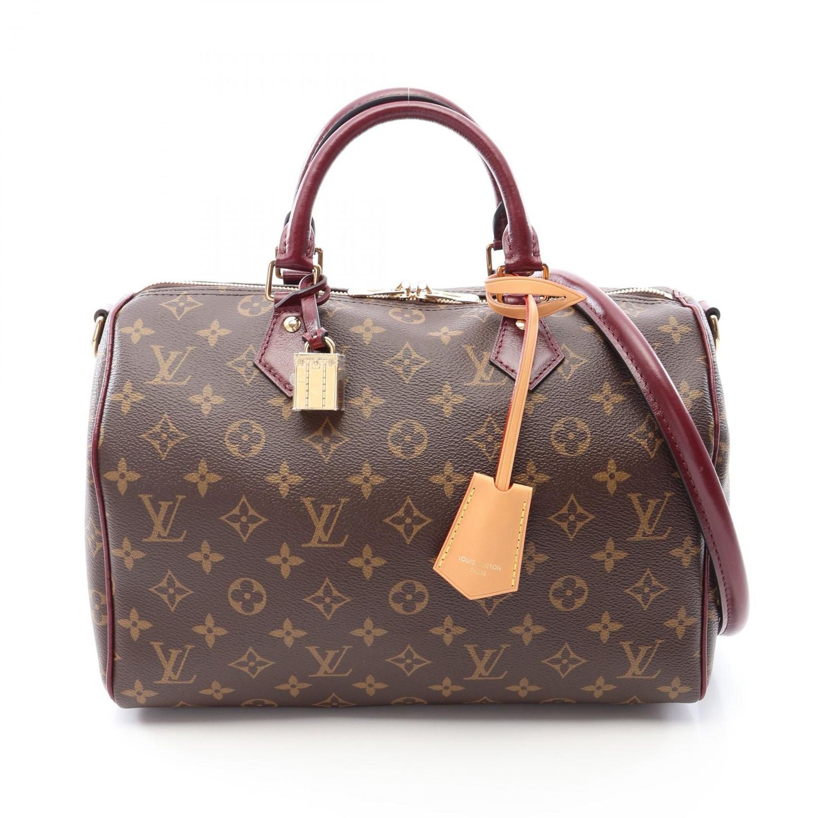 Louis Vuitton Handbag Speedy 30 Soft Monogram 2-Way Canvas Leather 30