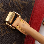 Louis Vuitton Handbag Pallas 2-Way Cerise Canvas Leather — view 7