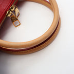 Louis Vuitton Handbag Pallas 2-Way Cerise Canvas Leather — view 6