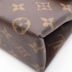 Louis Vuitton Handbag Locky BB 2-Way Noir Canvas Leather — view 7