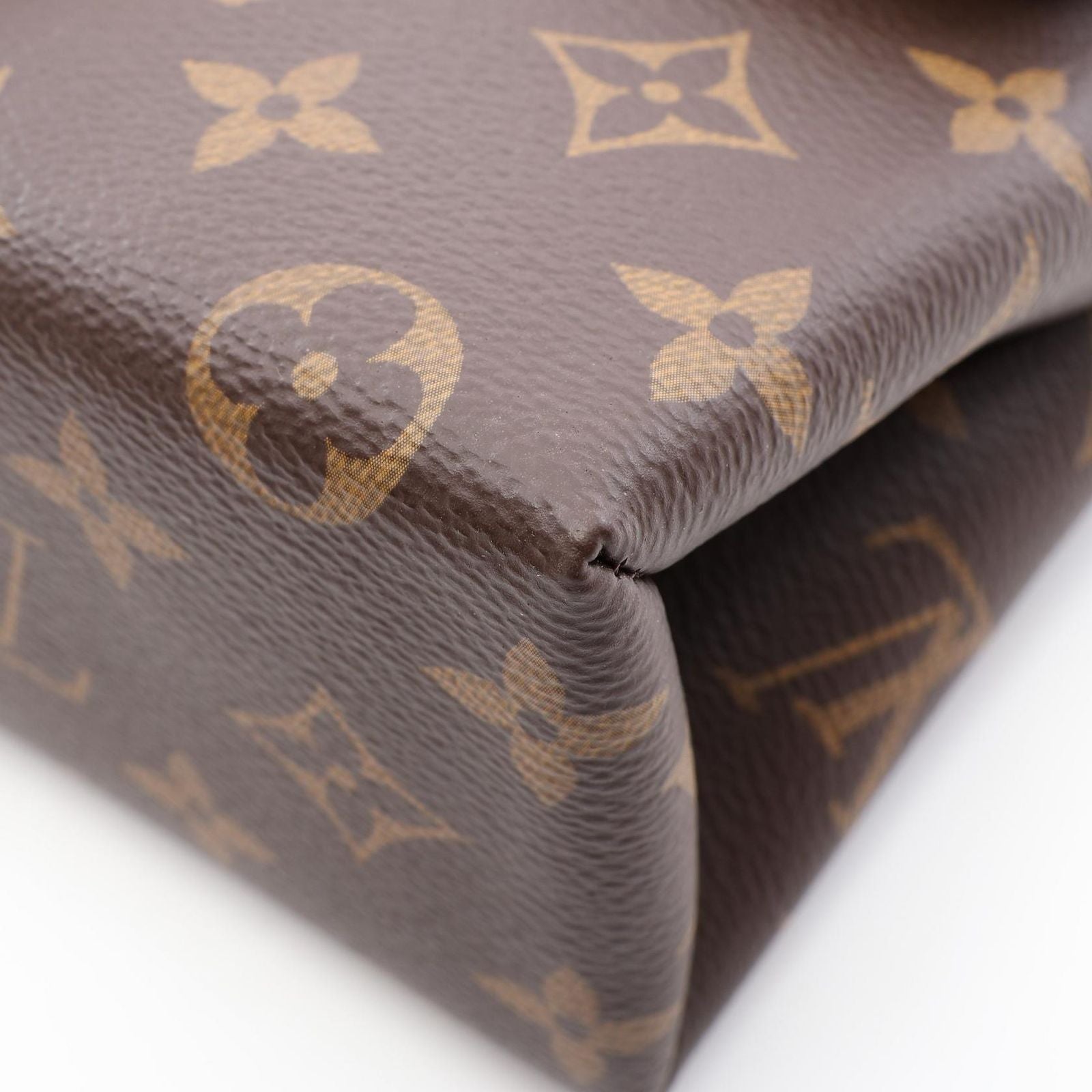 Louis Vuitton Handbag Locky BB 2-Way Noir Canvas Leather — view 7