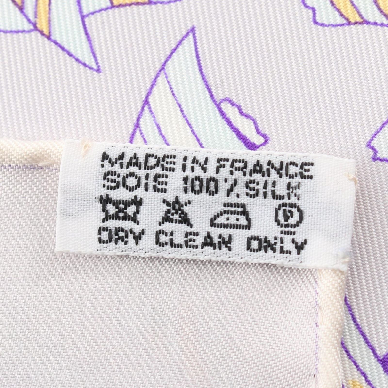 Hermes Scarf Carre 90 Rencontre Oceane Silk — view 3