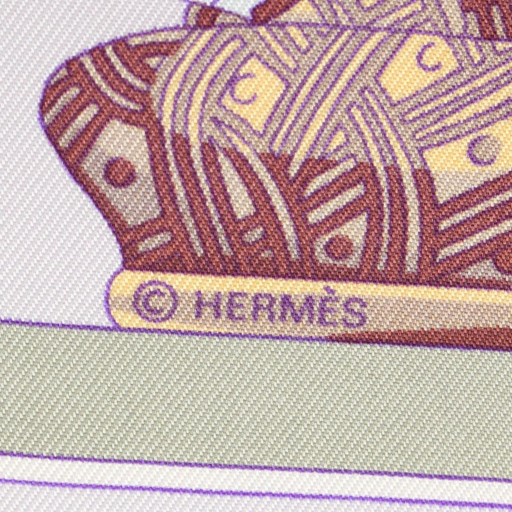 Hermes Scarf Carre 90 Rencontre Oceane Silk — view 2