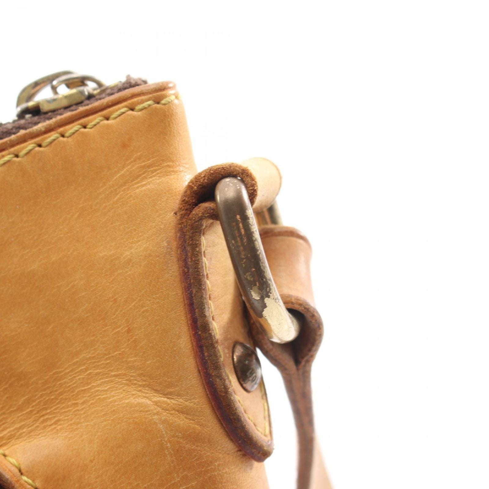 Louis Vuitton Shoulder Bag Odeon MM Canvas Leather — view 7