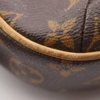 Louis Vuitton Shoulder Bag Odeon MM Canvas Leather — view 6