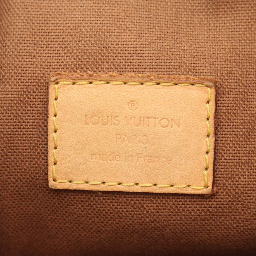 Louis Vuitton Shoulder Bag Odeon MM Canvas Leather — view 4