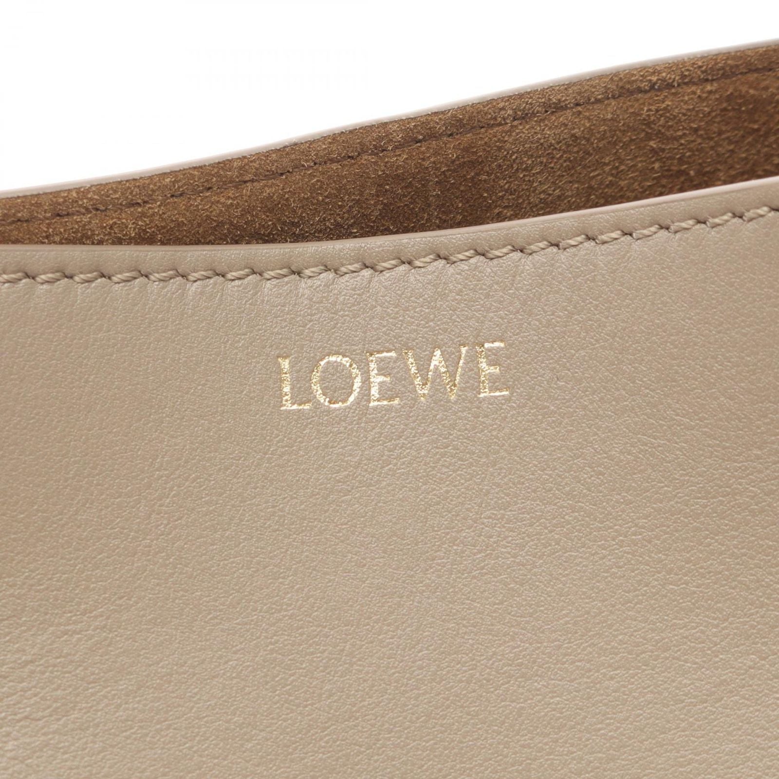 Loewe Handbag Puzzle Fold Mini 2-Way Leather Tote — view 4