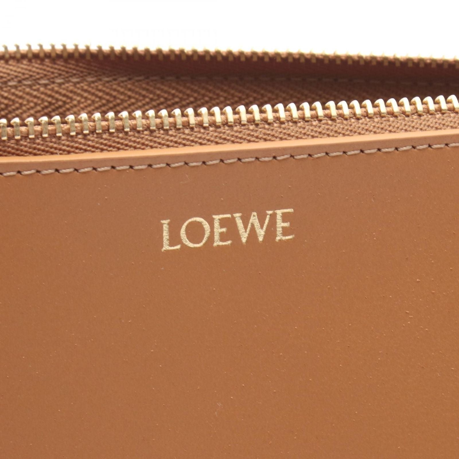 Loewe Clutch Puzzle Fold Pouch Leather — view 4