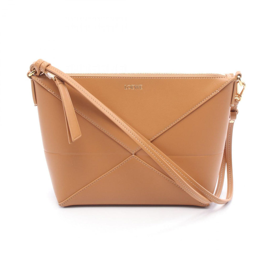 Loewe Clutch Puzzle Fold Pouch Leather