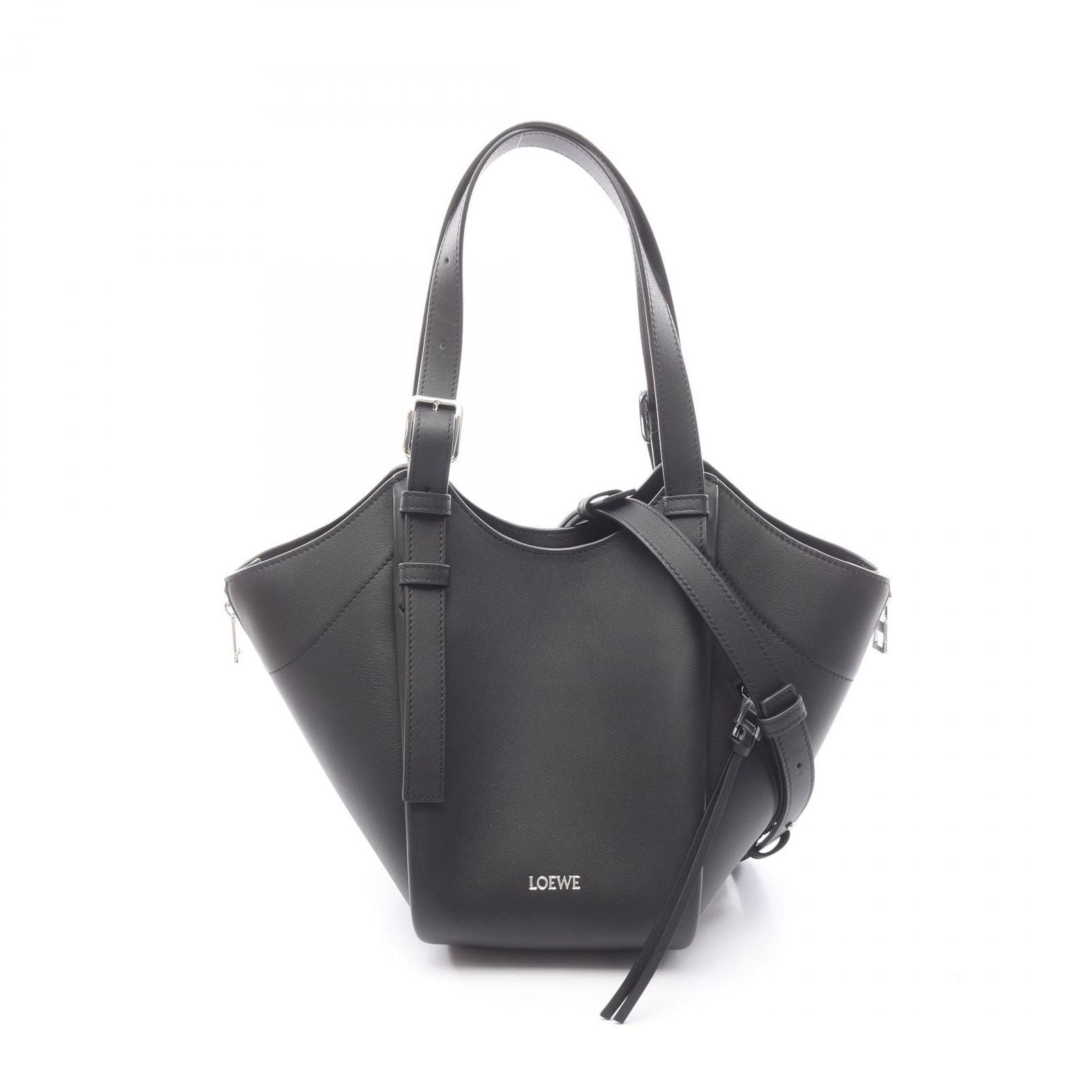 Loewe Hammock Flip 2-Way Leather Shoulder