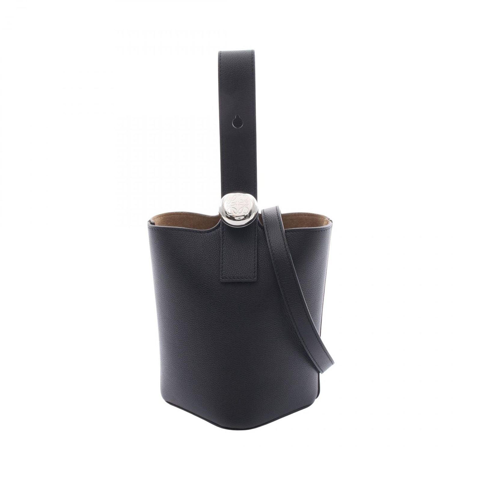 Loewe Pebble Bucket Mini Bag 2-Way Leather