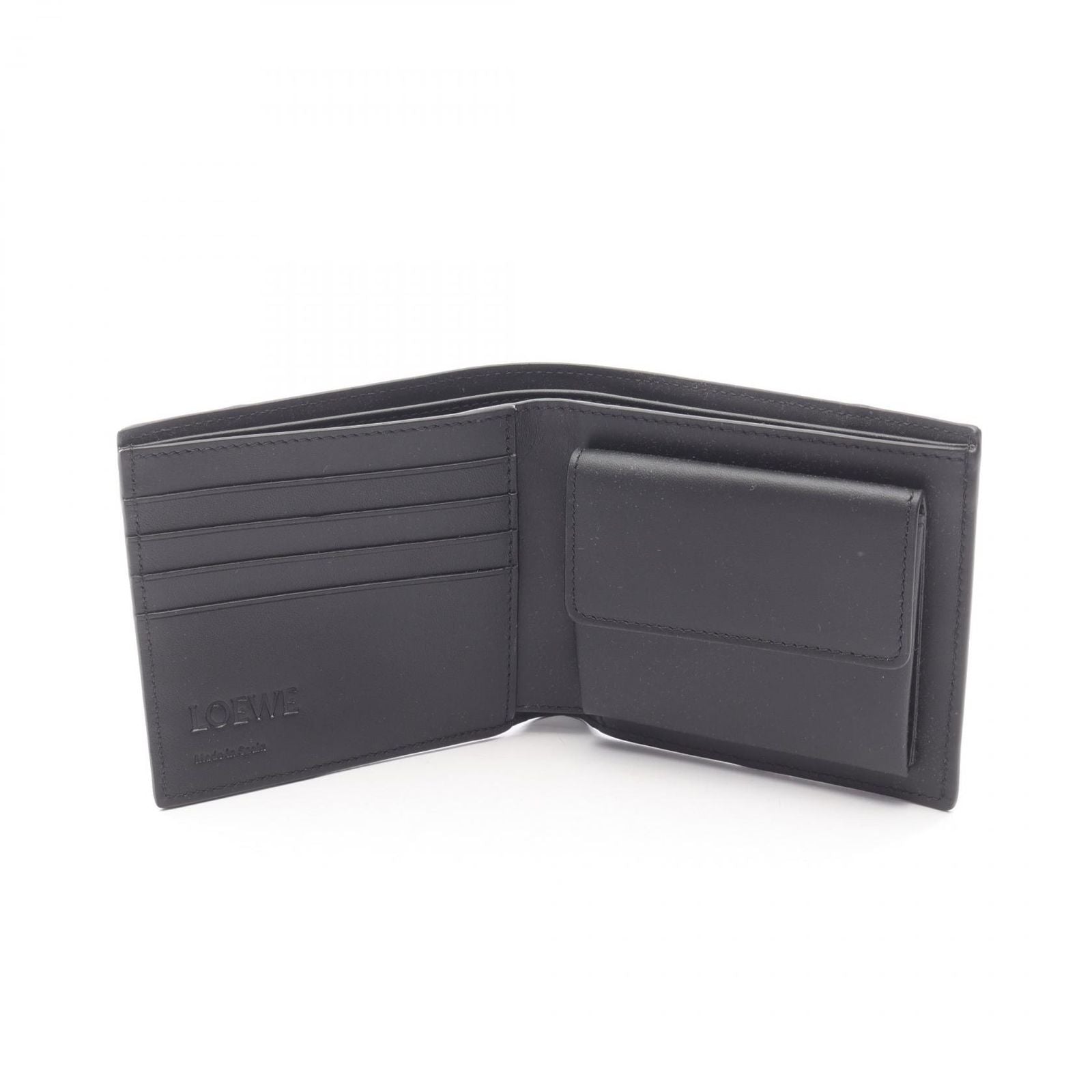 Loewe Bifold Wallet Puzzle Coin Leather — view 3