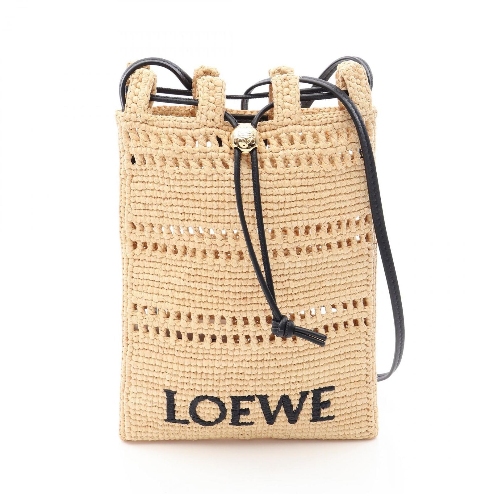 Loewe Shoulder Bag Anagram Leather Pouch