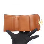 Celine Trifold Wallet Small Flap Triomphe Leather — view 3
