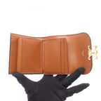 Celine Trifold Wallet Small Flap Triomphe Leather — view 4
