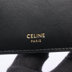 Celine Trifold Wallet Fine Strap Nino Triomphe Leather — view 5