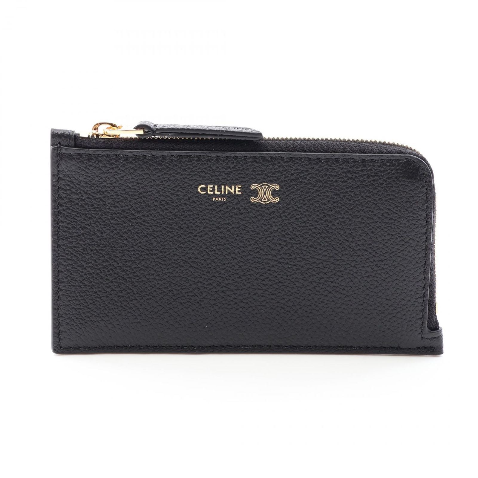 Celine Coin Case Card Leather